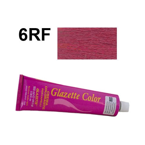 GLAZETTE Color 6RF farba do wł.100ml    ognisto-czerwony ciemny blond